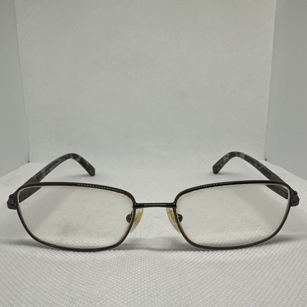 Calvin Klein CK7393 223 Eyeglasses Frames Brown Tortoise Rectangle 52-17-135